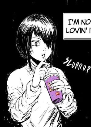 Chainsaw Man - Nayuta tries the Grimace Shake (Doujinshi)